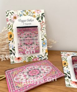 Alternative view of DOĞUM GÜNÜ ETNİK DESENLİ CÜZDAN HEDİYELİK